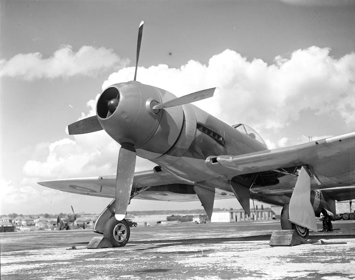 Hawker Tempest Prototype NV768 with Sabre VI Hollow Spinner 