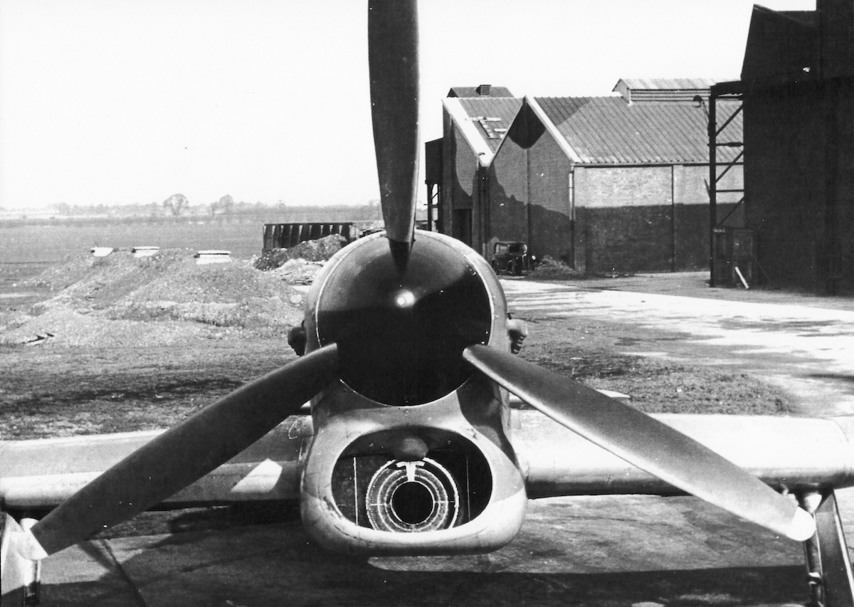 Hawker Typhoon radiator
