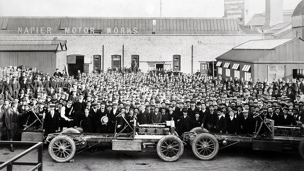 Napier Motor Works Employees