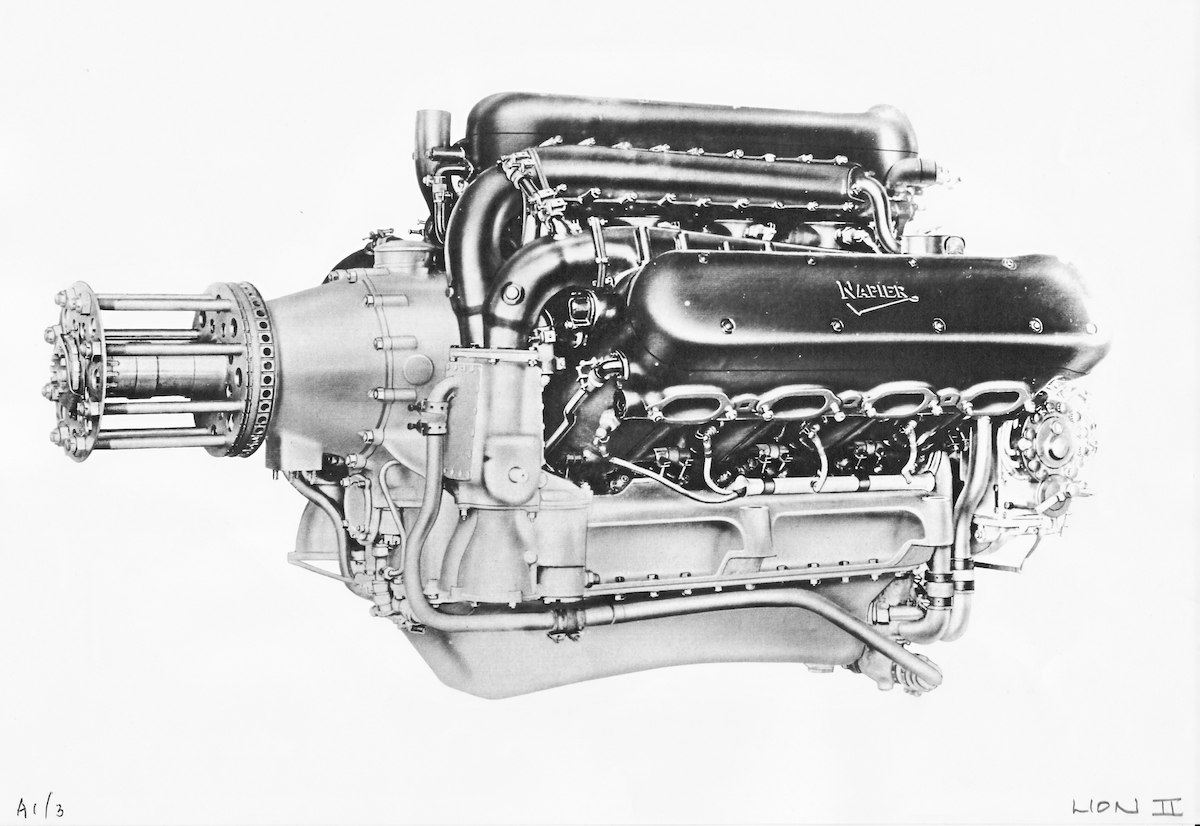 Napier Lion II engine