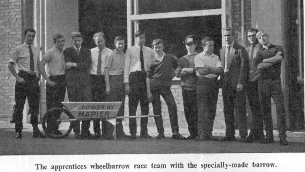 Napier Apprentices 54 mile barrow dash - 1961