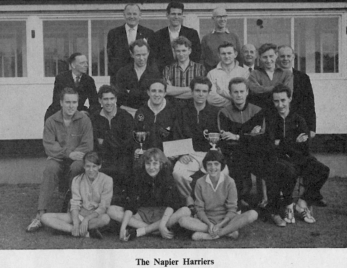 Napier Harriers golf team 1961