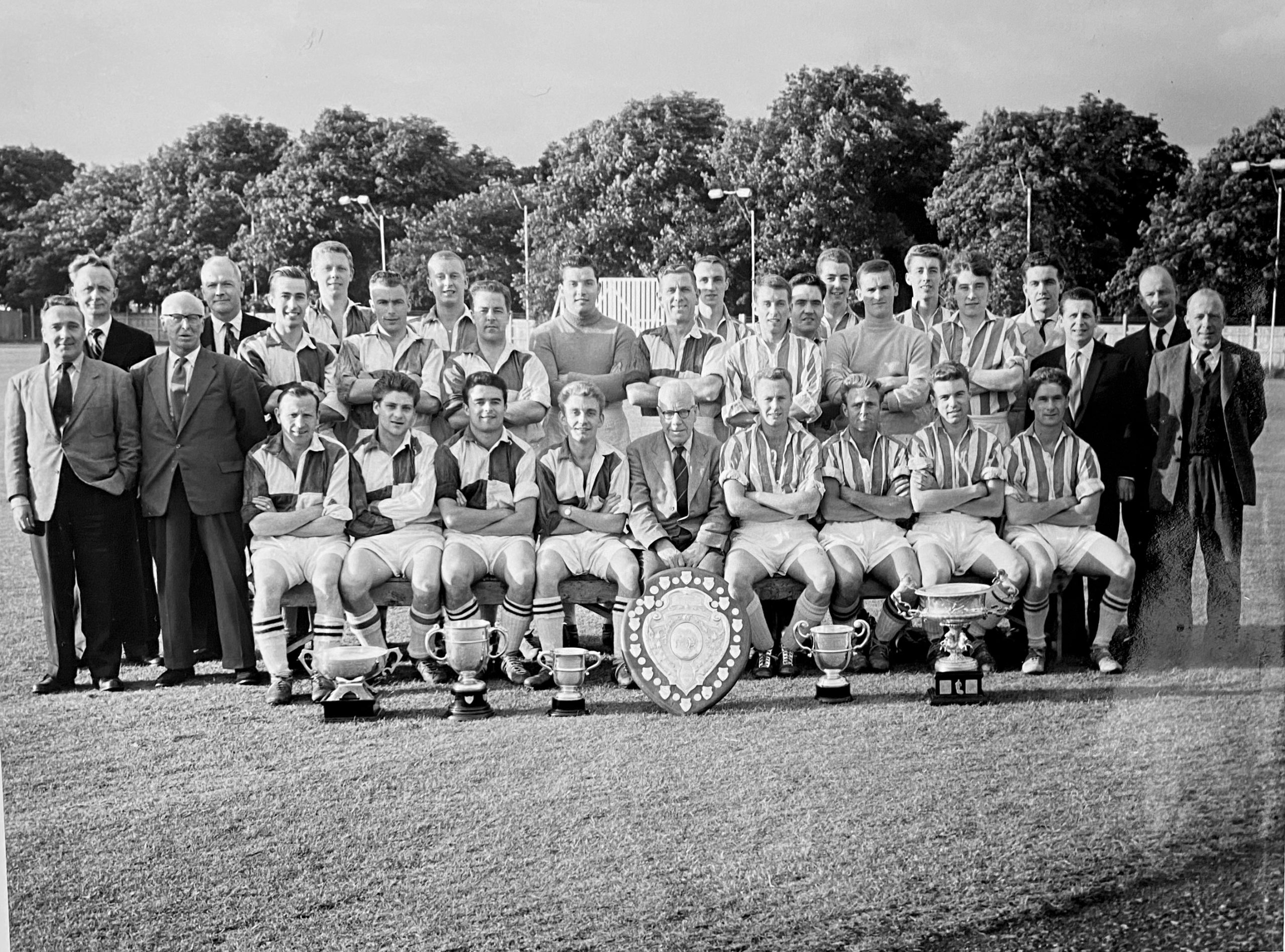 Napier AFC trophy winners 1958-59