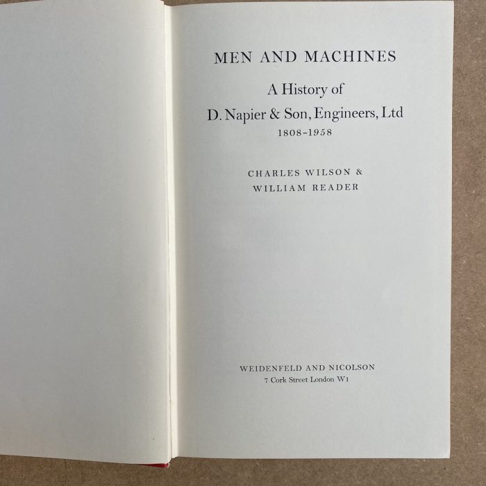 Napier Men & Machines Book - Page image