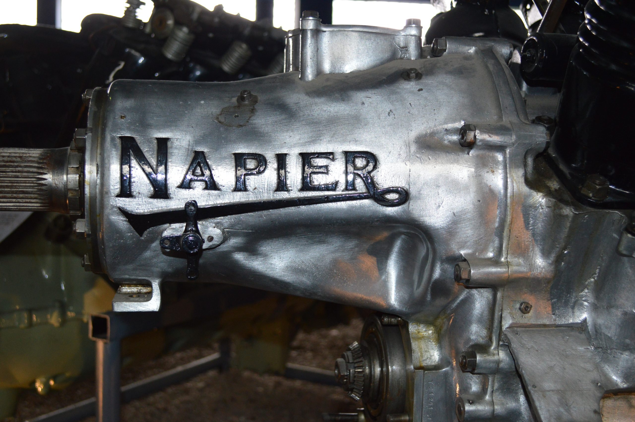 Napier RAF 3A engine gear case