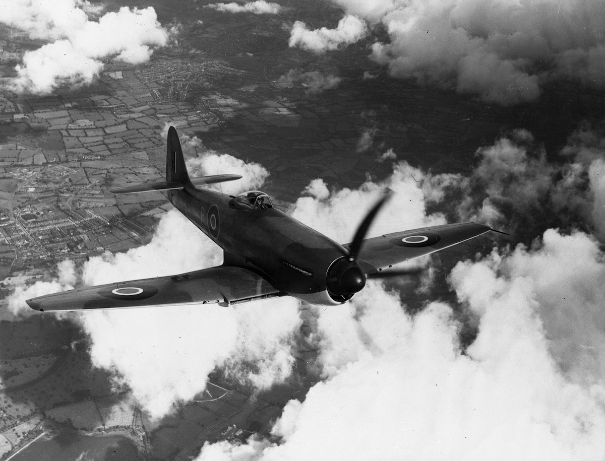 Hawker Fury I Prototype LA610 with Sabre VII engine